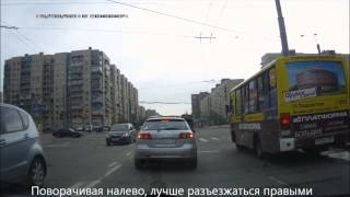 Автошкола АБВ (СПб). Сдать экзамен по вождению в ГАИ (ГИБДД). Часть №1