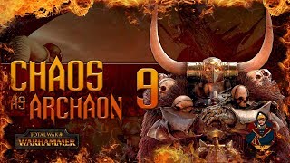 ARCHAON vs TWO CHAOS ARMIES - Total War Warhammer Chaos Campaign (Steel Faith) #9