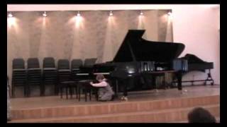 Artemy Sokolovsky (7) L. van Beethoven. Sonatina. F-dur. part 1.