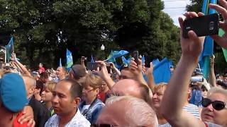 День ВДВ В Москве Парк Горького Москва 2 августа 2015