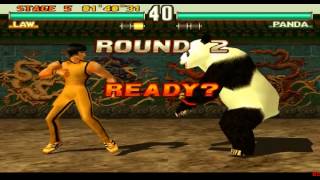 Tekken 3 - Law Arcade Mode [PS1]