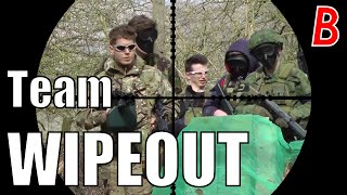 Airsoft Sniper Cam - Enemy Team Wipeout! | Bodgeups Airsoft