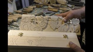 Шкатулка для резьбы #Резьба_по_дереву Уроки для начинающих
