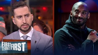 Nick Wright on losing Kobe Bryant: I don't think it's sunk in | FIRST THINGS FIRST | LIVE FROM MIAMI
