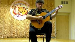 Сергей Гаврилов (гитара) играет свою пьесу "Веселое путешествие"