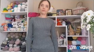 Вязовлог. Две готовые работы, примерка, новый процесс.