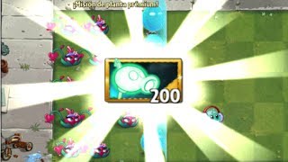 Plants vs Zombies 2 Mod Peashooter Electrico en Accion Nivel 1