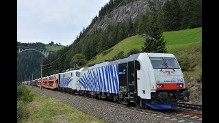 Brennerbahn am 24.09.19 in St. Jodok Teil 2 – "Abwechslungsreicher Brennerverkehr"