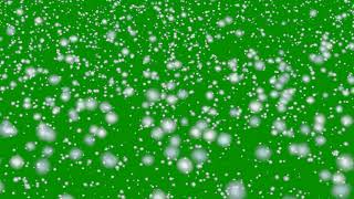 Green Screen Snow Transitions  pack 5 Футаж Переход Снег падает 5