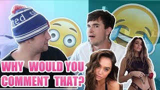 Reading Instagram Models Comments W/ Kian Lawley