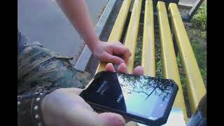 Распаковка защищенного смартфона Blackview  BV4000 Pro