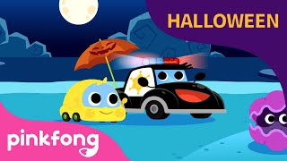 Patrulla y el Dulce de Halloween | Canciones de Halloween | Autos | Pinkfong Canciones Infantiles