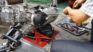 Rã máy honda air blade 125, học sửa xe máy tại toàn an đồng HP