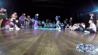 BIG DANCE WORLD 2017 HIP-HOP 1x1 (с 10 до 13 лет) финал за 3 место Катя Букреева vs Настя Вайценина