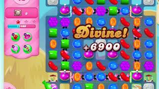 Candy Crush Saga Level 2880 solved - NO BOOSTERS !