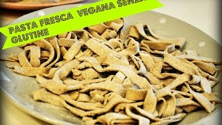 RICETTA SFOGLIA FATTA IN CASA VEGANA E SENZA GLUTINE