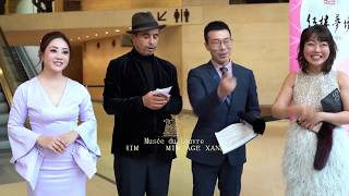 里昂庭羅浮宮封館花絮 新港奉天宮媽祖神明衣 AR科技 蒙娜麗莎20190930