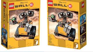 LEGO Wall-E Official Set Pictures! LEGO Ideas Set #011 21303