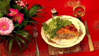 L'authentique tourte alsacienne à la viande
