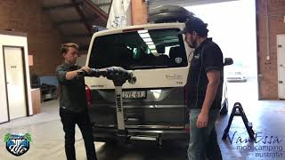 Thule Apex Swing Away 4 bike carrier for Volkswagen Multivan & Caravelle & Transporter T5 and