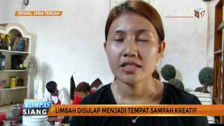 Limbah Disulap Jadi Tempat Sampah Kreatif