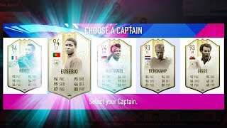 BEST POSSIBLE ICON FUT DRAFT CHALLENGE! - FIFA 19 Ultimate Team