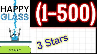 Happy Glass Complete Level (1-500) Solution 3 stars android