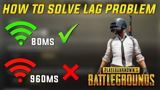 PUBG MOBILE: How To Solve LAG Problem in PUBG Mobile | 1GB, 2GB, 3GB Ram Phones | Fix Lag Problem