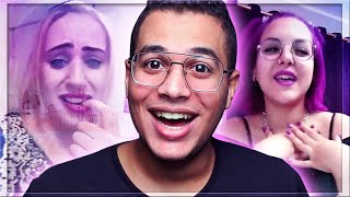 اشكال غريبة بيعملوا حجات غريبة برضه !! | بيرجو ريأكت 4#