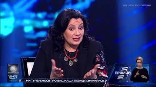 Іванна Климпуш - Цинцадзе гість то- шоу "Ехо України". Ефір від 12.03.19