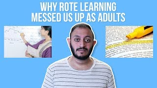 Rote Learning Messed Me Up As An Adult