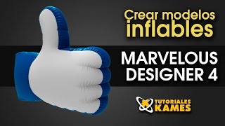 Tutorial Marvelous Designer creando modelos inflables 3D
