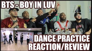 방탄소년단 '상남자(BOY IN LUV)' DANCE PRACTICE REACTION/REVIEW