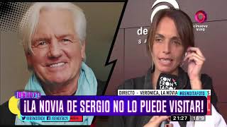 ¡La novia de Sergio no lo puede visitar!