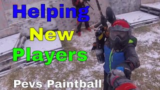 Helping Out New Paintball Players