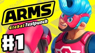 ARMS Global Testpunch Gameplay Part 1 (Nintendo Switch)