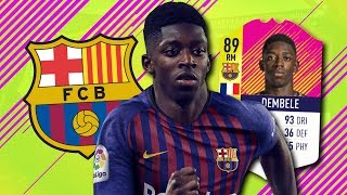 TEAM OF THE MATCHDAY DEMBELE PLAYER REVIEW | TOTMD 89 DEMBELE REVIEW | FIFA 18 ULTIMATE TEAM