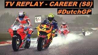 MotoGP Mod 2018 | Career #136 | #DutchGP | #8 | TV REPLAY PC GAME