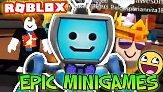 EPIC MINI GAMES in ROBLOX! ► Fandroid the Musical Robot!