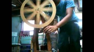 Big fly wheel stirling engine produce some electrical power