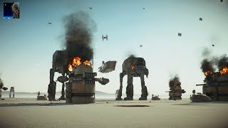 Star Wars Battlefront II - Galactic Assault Gameplay PS4 60fps (No Commentary)