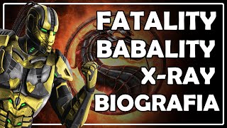 Mortal Kombat 9 ( PC 1080p ) - Cyrax ( Fatality Babality X Ray Biografia )