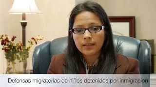 Defensas migratorias de niños detenidos por inmigracion