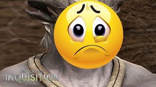(DAI) Dragon Age Inquisition I Qunari Sees Dorian and Jumps off a Cliff I Funny I Glitch