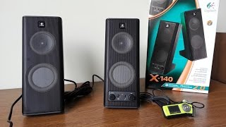 Logitech X-140 обзор
