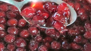 Вишня консервированная в желе Рецепт вишни в желе