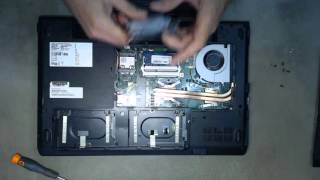 Замена жесткого диска в ноутбуке Fujitsu NH532