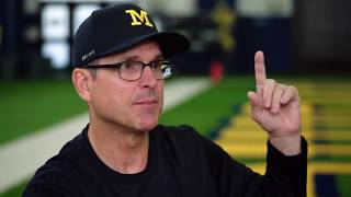 Harbaugh constantly looking for improvement | ESPN
