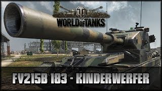World of Tanks - Live: FV215b 183 - Kinderwerfer [ deutsch ? gameplay ]