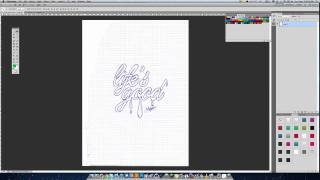 Typography Speedart